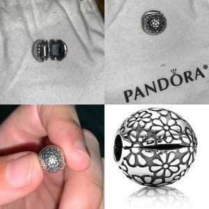 AUTHENTIC Lazy Daisy Clip PANDORA